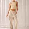 Peppermayo Exclusive - Magdalena Suit Pants - Stone