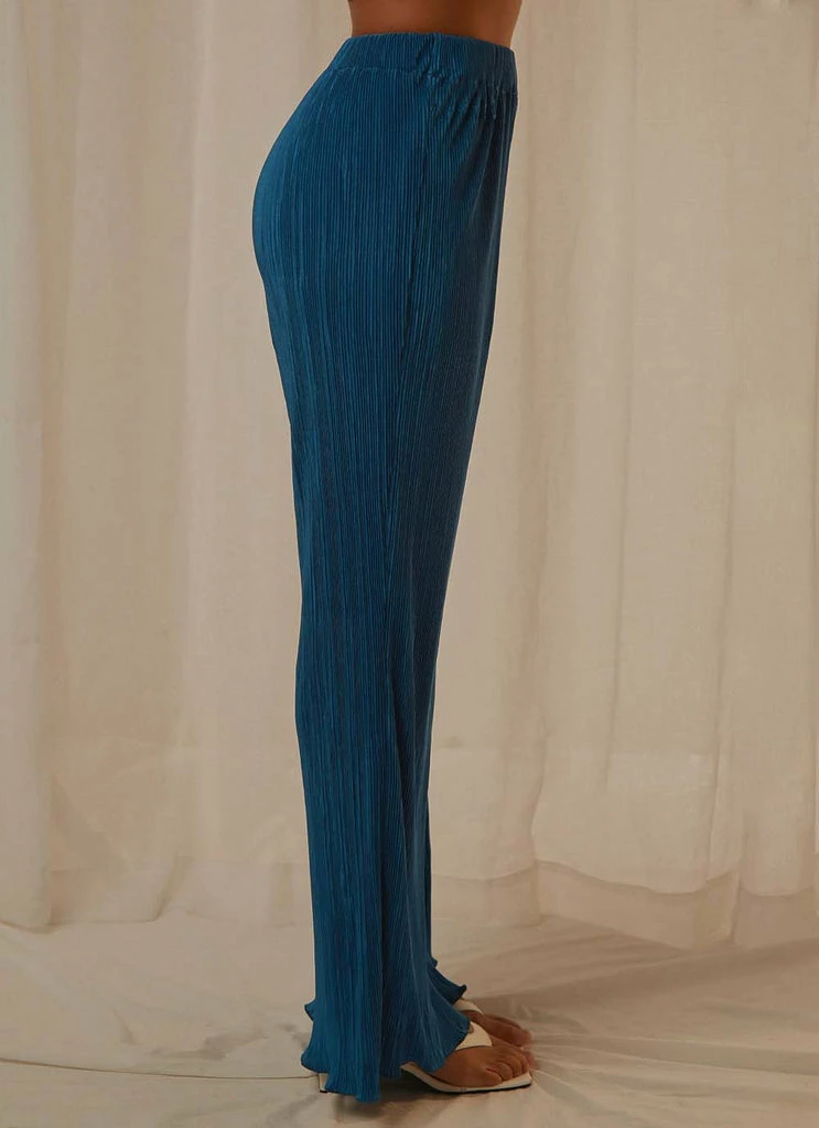 Peppermayo Exclusive - 90s Muse Pants - Cobalt - Image 4