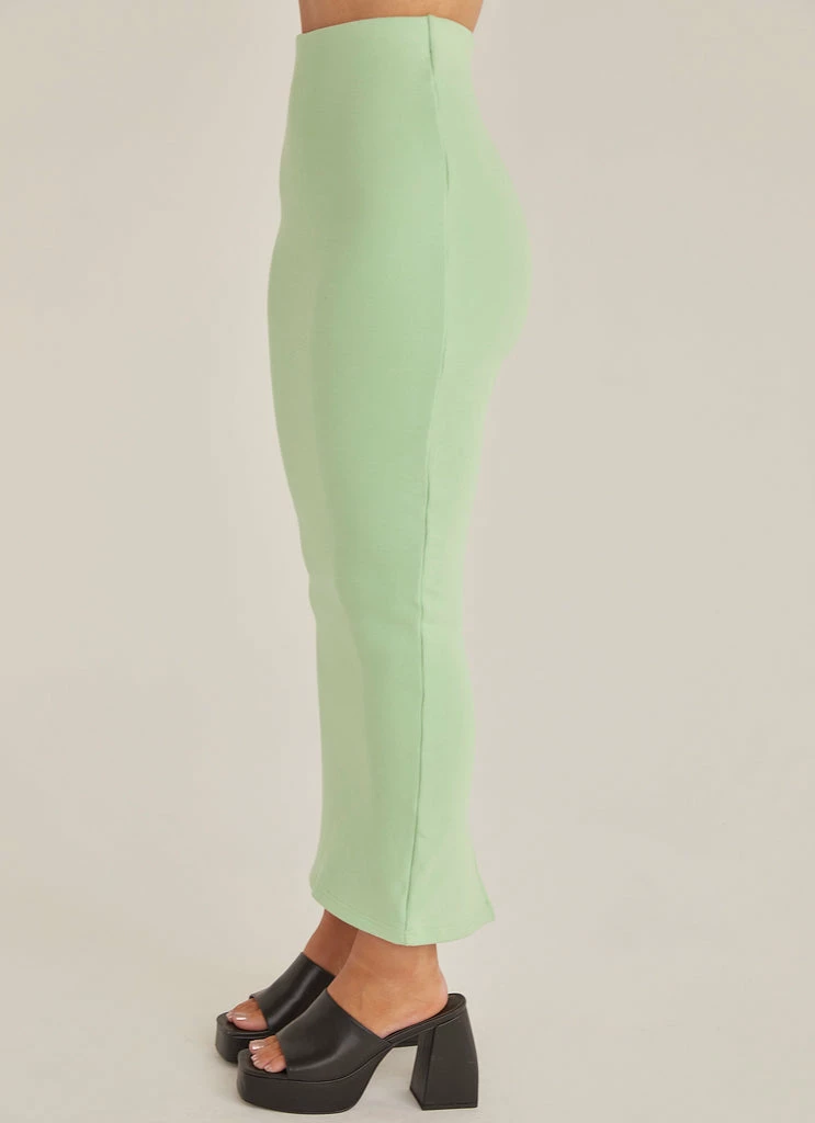 Riley Hubatka X Peppermayo - Mementos Maxi Skirt - Sage - Image 5