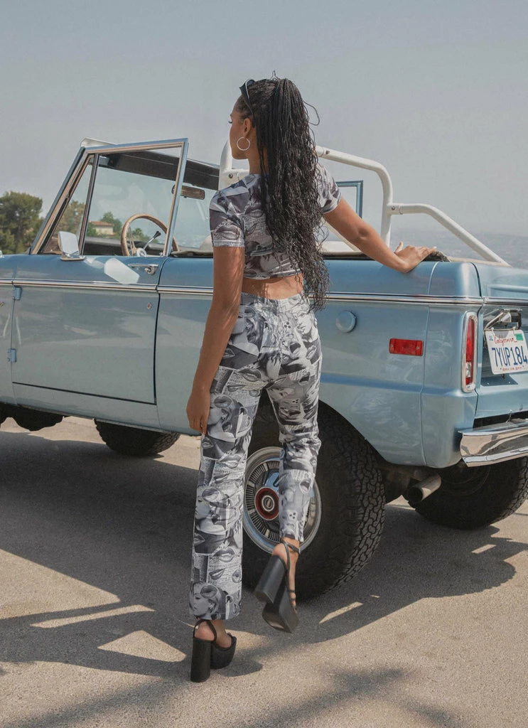 Riley Hubatka X Peppermayo - Legacy Pants - Riley Collage - Image 4