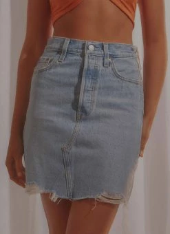 Levi's Levi's - High Rise Deconstructed Skirt - Luxor Heat