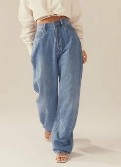Lee - High Baggy Jean - Notorious Blue
