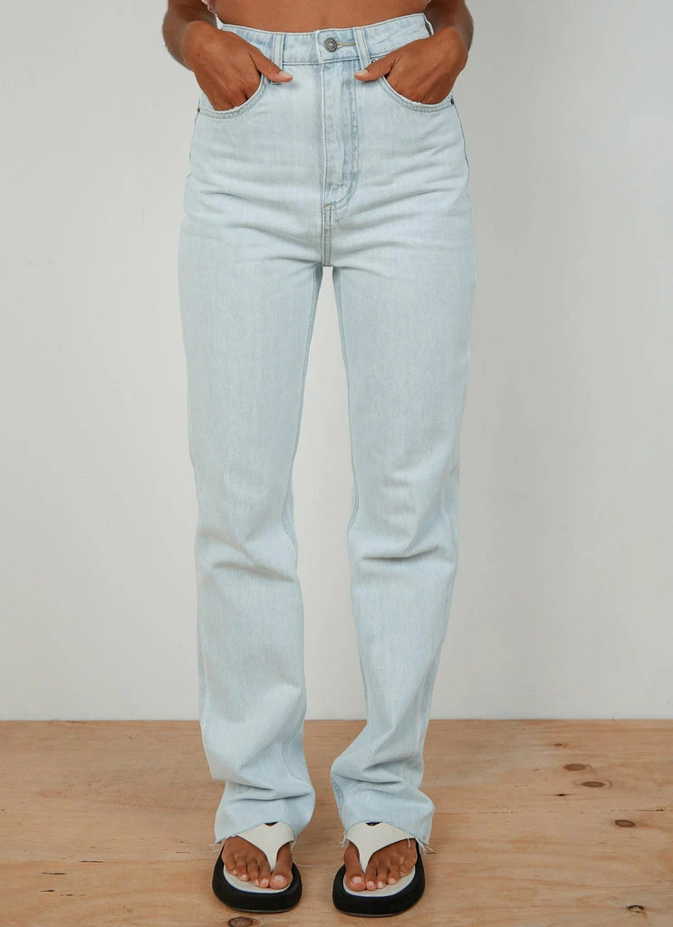 Lee - High Straight 80 Jean - Exalt Blue - Image 3