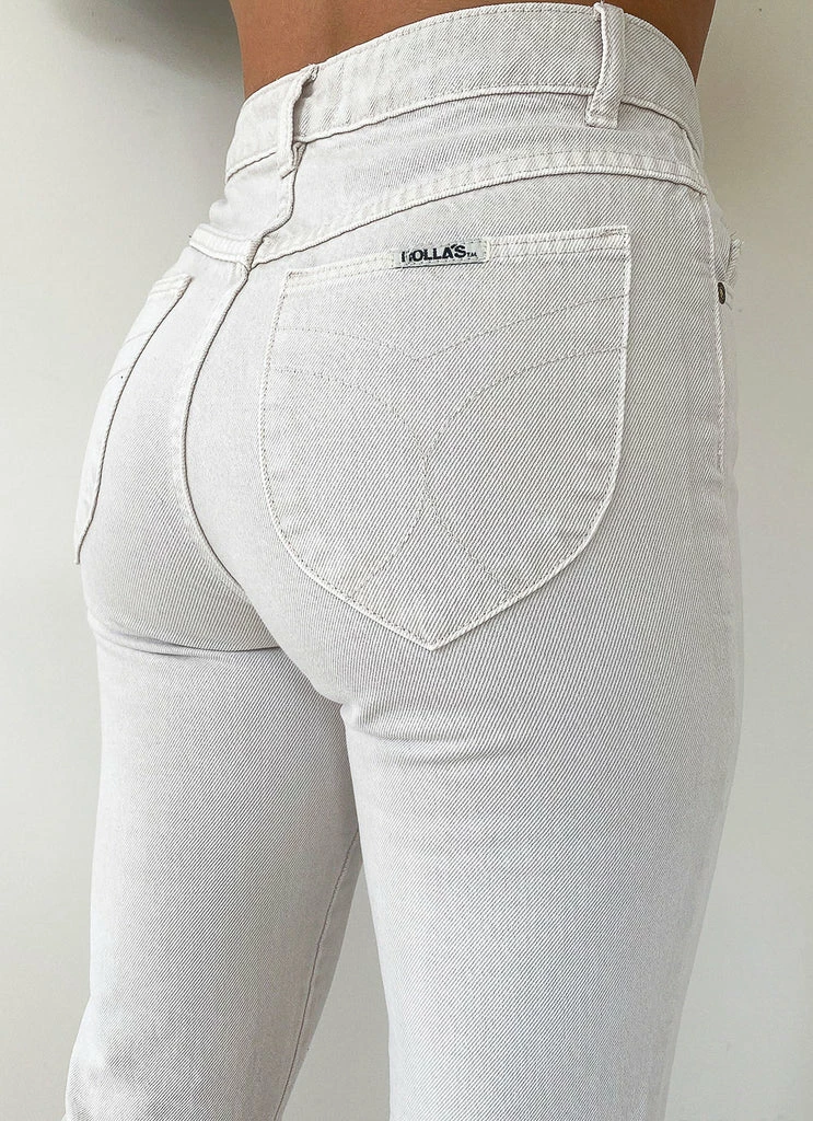 Rolla's Rolla's - Original Straight Jean - Salt - Image 6