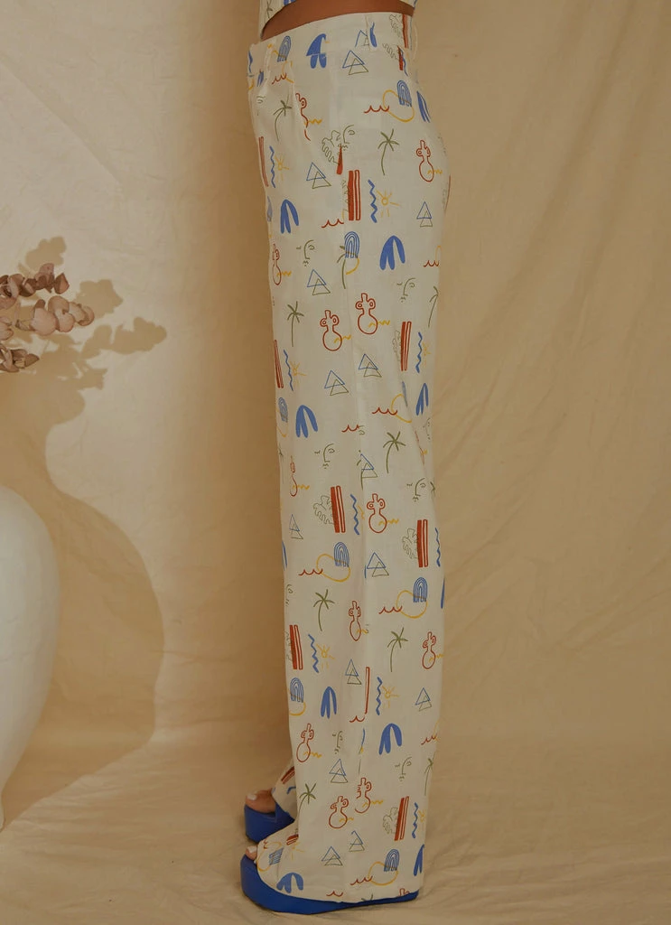 Peppermayo Exclusive - Isola Linen Pants - Santorini - Image 5