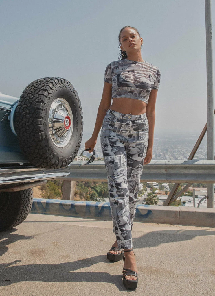 Riley Hubatka X Peppermayo - Legacy Pants - Riley Collage