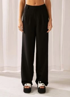 Peppermayo Exclusive - Magdalena Suit Pants - Black
