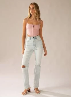 Wrangler - Lita Straight Jean - Atmoshere Fade
