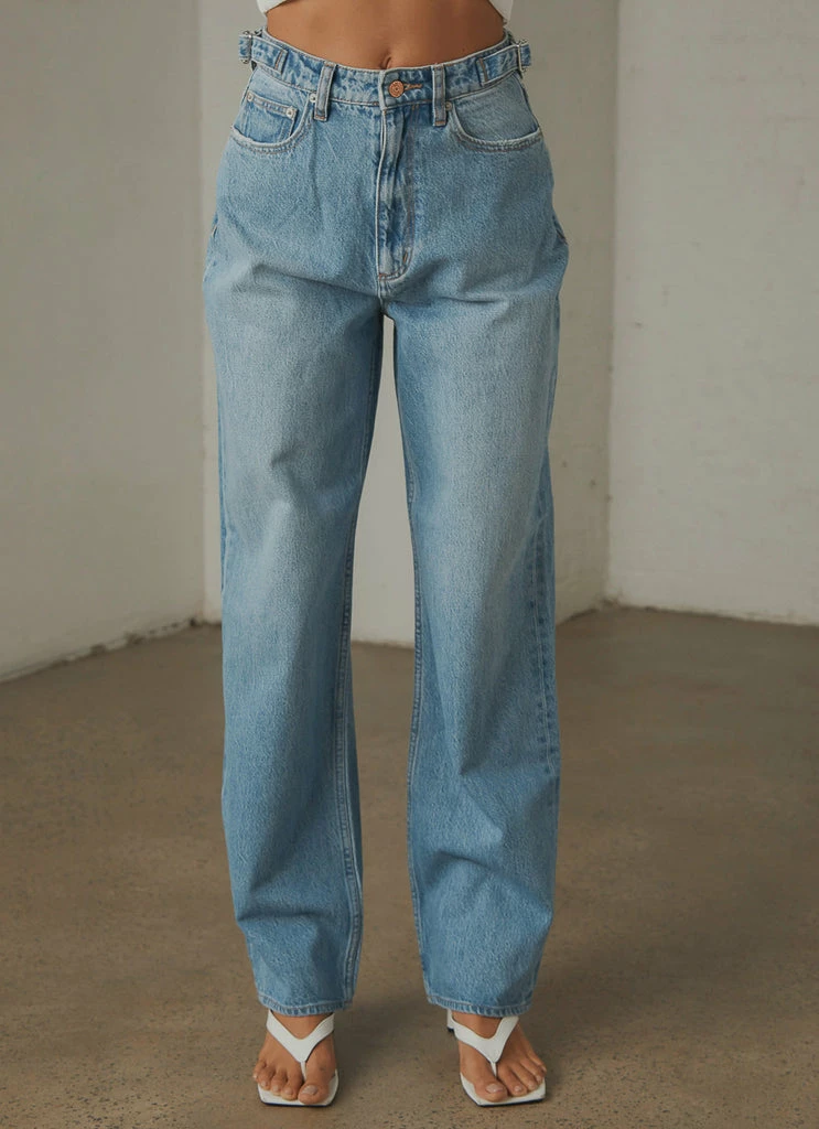 Lee - High Baggy Jean - Super Blue - Image 3