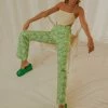 Rolla's Rolla's - Jade Floral Bootcut Pant - Apple