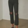 Abrand - A 94 Slim Jeans - Black Wildlife