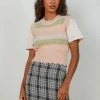 Afends - Riley Hemp Check Mini Skirt - Concrete