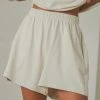 Thrills - Established Fleece Short - Heritage White