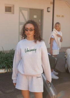 Vacancy Supply - Campus Lounge Short - Grey Marle