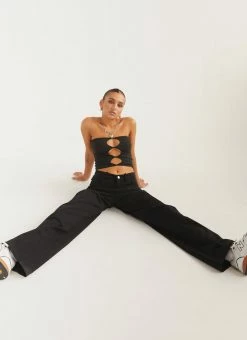 Silk X Peppermayo - Uncommon Lowrise Cargo Pants - Shadow