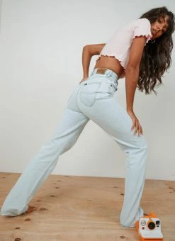 Lee - High Straight 80 Jean - Exalt Blue