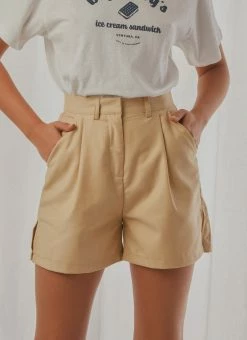 4th & Reckless 4th & Reckless - Rae Short - Muted Yellow