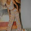 Peppermayo Exclusive - Isola Linen Pants - Blooming