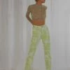 Peppermayo Exclusive - Electric Avenue Pants - Lime