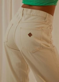 Abrand - A Slouch Jean - Stone White