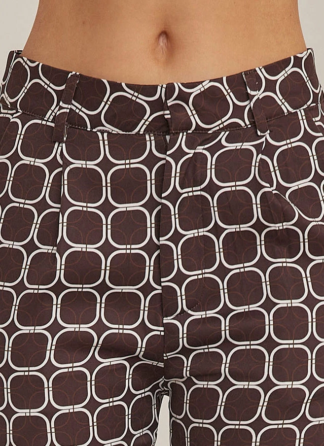 Riley Hubatka X Peppermayo - Romeo Pants - Chocolate Geo - Image 6