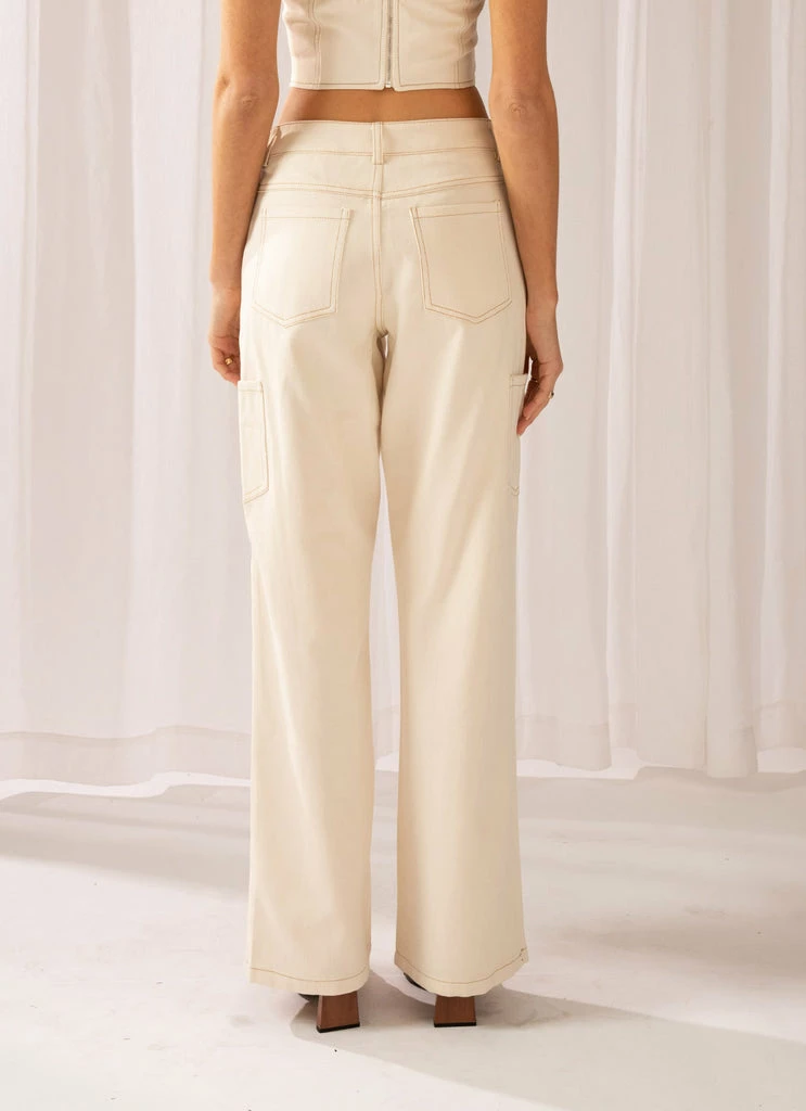 Peppermayo Exclusive - Working Overtime Utility Cargo Pants - Mineral - Image 6