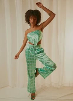 Peppermayo Exclusive - Past Treasures Pants - Seafoam