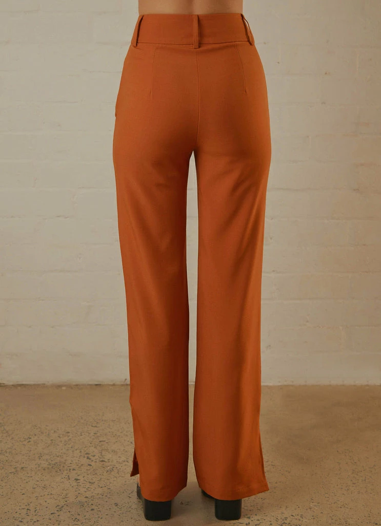 Peppermayo Exclusive - Tess Suit Pants - Terracotta - Image 5