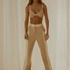 Peppermayo Exclusive - Rhye Contrast Pants - Nude