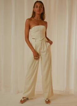 Peppermayo Exclusive - Giselle Pants - Ivory