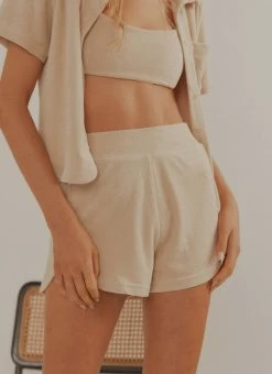 Vacancy Supply - Cabana Terry Short - Beige