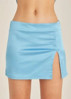 Riley Hubatka X Peppermayo - Current Mood Mini Skirt - Azure