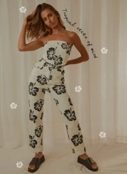 Peppermayo Exclusive - Tropicool Pants - Hawaiian Tropics