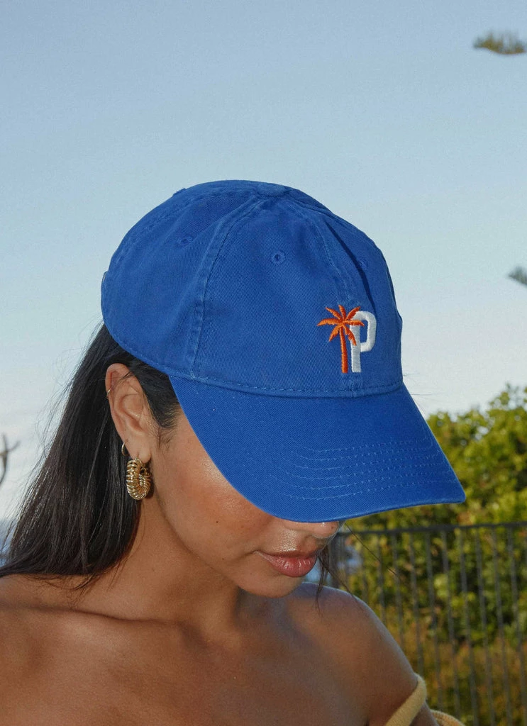 Peppermayo Exclusive - Club Palma Dad Cap - Cobalt - Image 3