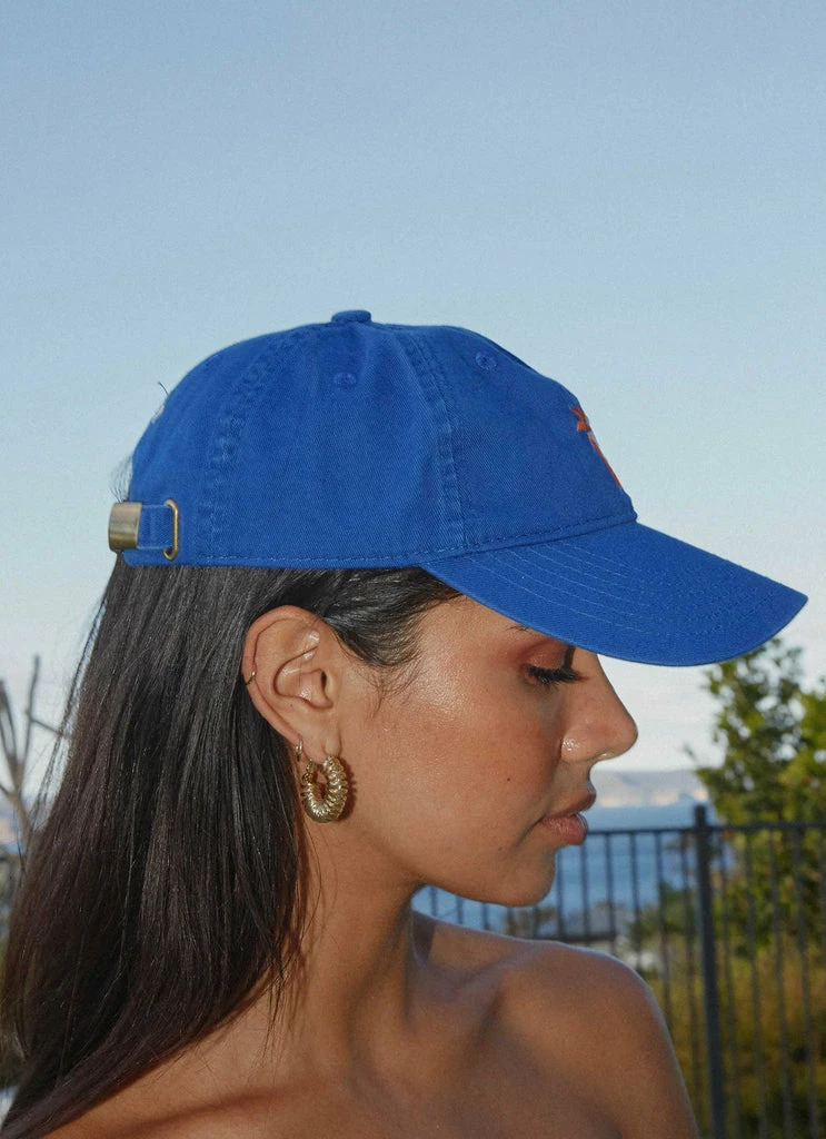 Peppermayo Exclusive - Club Palma Dad Cap - Cobalt - Image 4