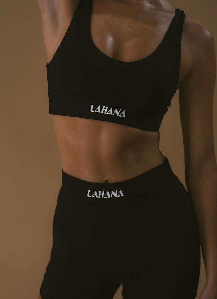 LaHana Swim - Sanaa Biker - Black - Image 3