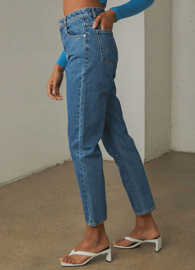 Abrand - A 94 Slim Jeans - Austin Blue - Image 3