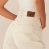 Lee - High Baggy Jean - Organic White