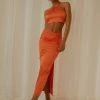Peppermayo Exclusive - Monaco Maxi Skirt - Orange