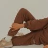 Vacancy Supply - Holiday House Sweatpant - Choc Brown