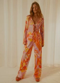 Peppermayo Exclusive - Isola Linen Pants - Paloma