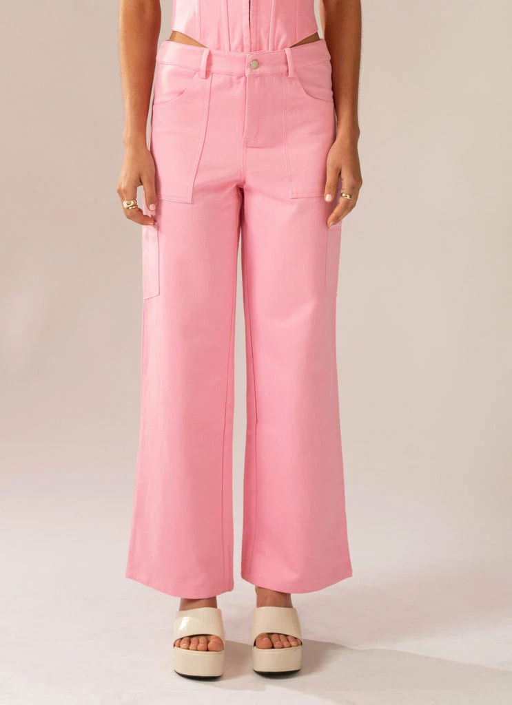 Peppermayo Exclusive - Arya Low Rise Pants - Blossom - Image 6