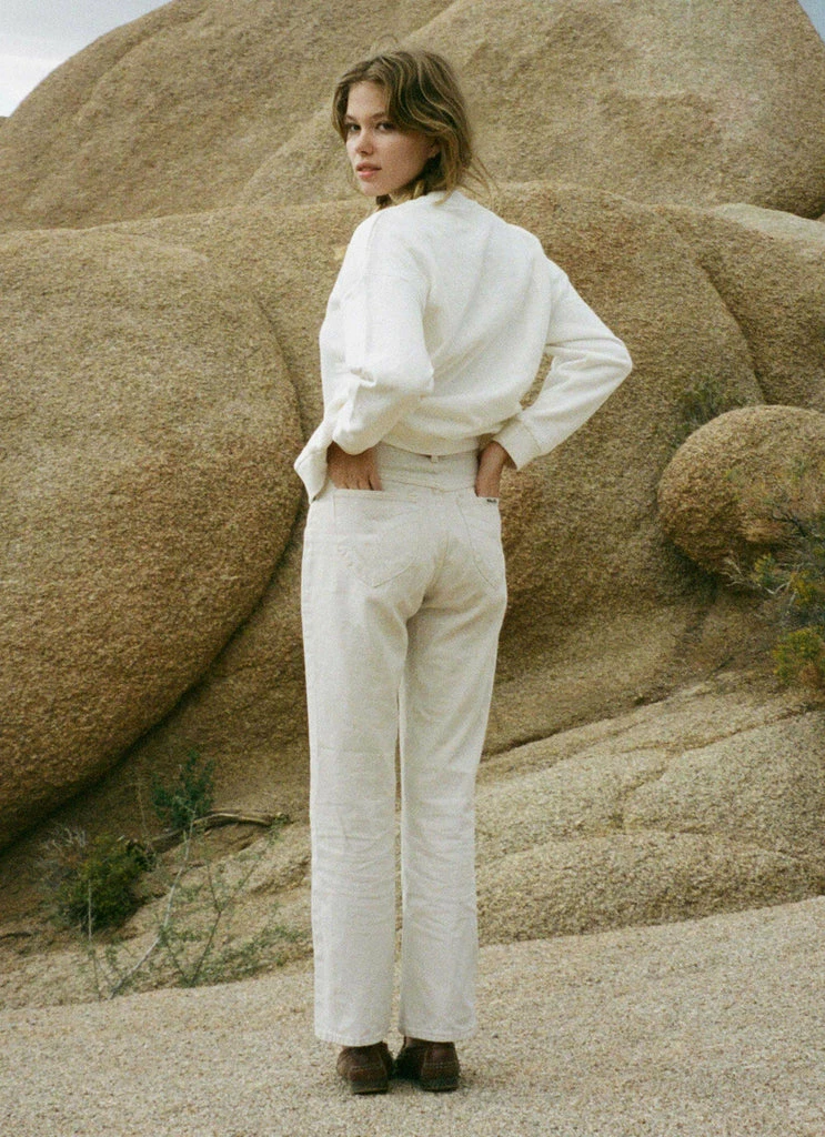 Rolla's Rolla's - Original Straight Jean - Salt - Image 4