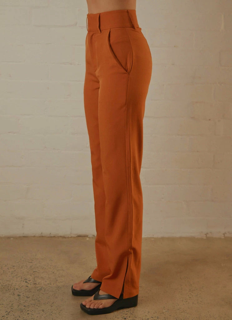 Peppermayo Exclusive - Tess Suit Pants - Terracotta - Image 4