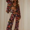 Peppermayo Exclusive - 90s Muse Pants - Noir Bloom