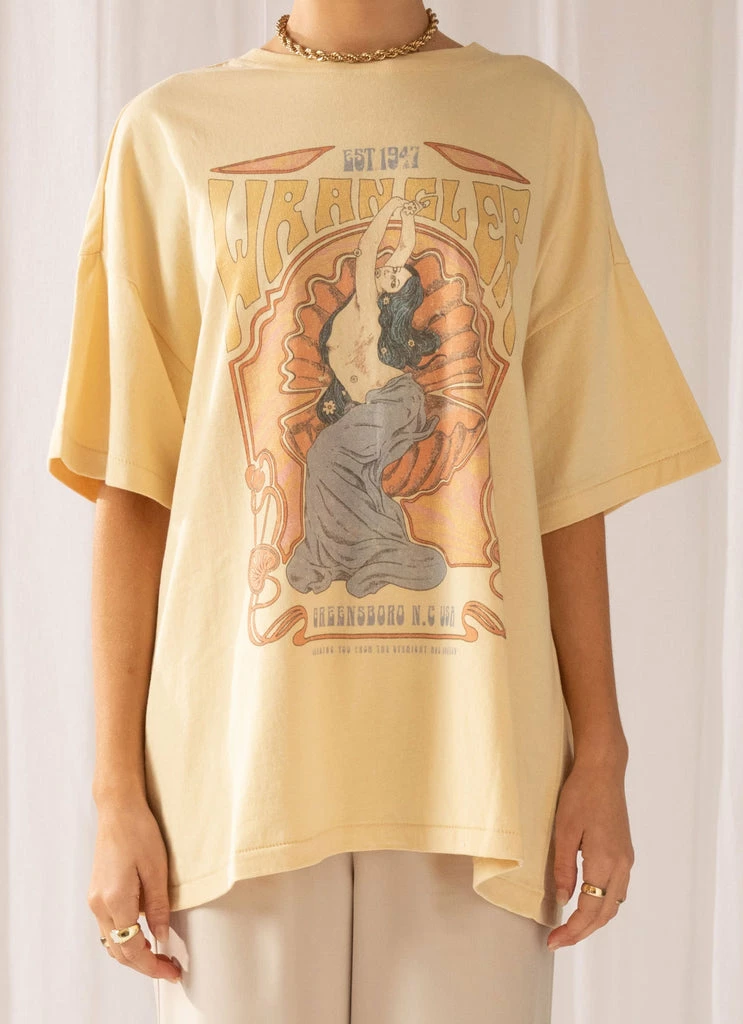 Wrangler - Shell Siren Tee - Sunlight - Image 6