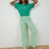 Peppermayo - 90s Check Pants - Green Check