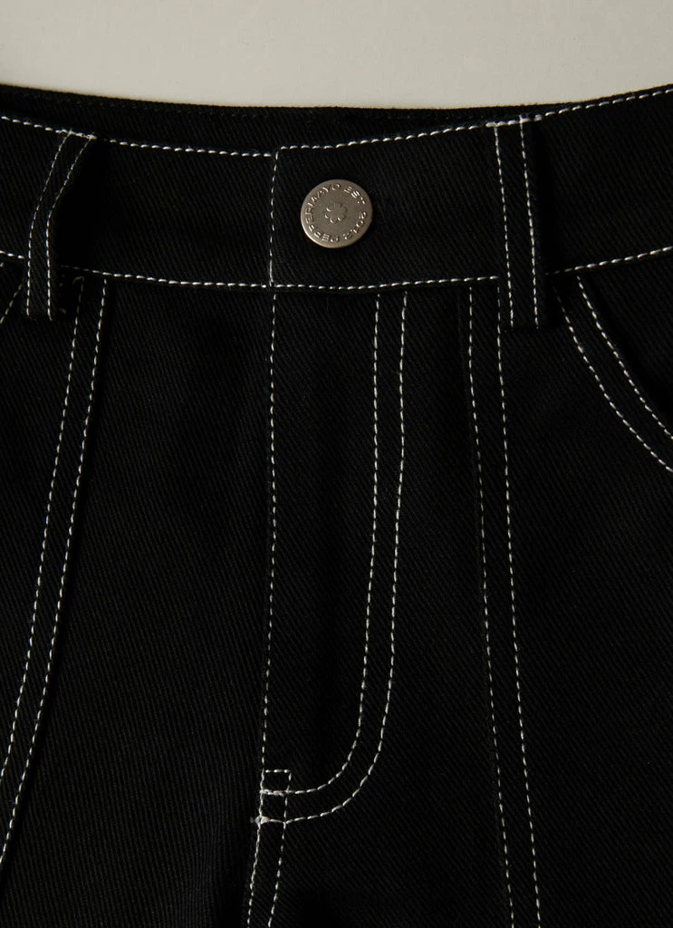 Peppermayo Exclusive - Working Overtime Utility Cargo Pants - Pitch - Image 6