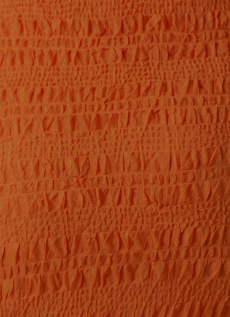 Peppermayo Exclusive - My Type Ruched Mini Skirt - Papaya - Image 6