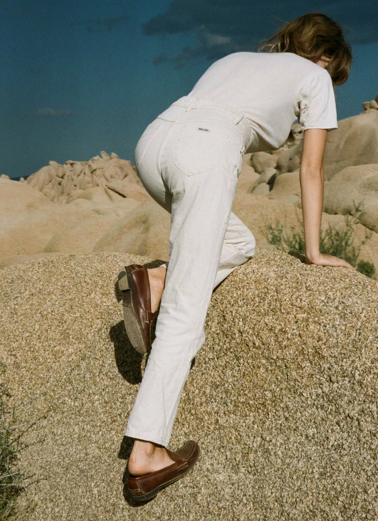 Rolla's Rolla's - Original Straight Jean - Salt - Image 3